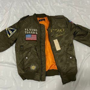 Zara Basic Bomber Jackets Outerwear Size M